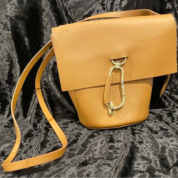 ZAC Zac Posen Handbags - Zac Zac Posen Belay Crossbody Tan Leather Bag